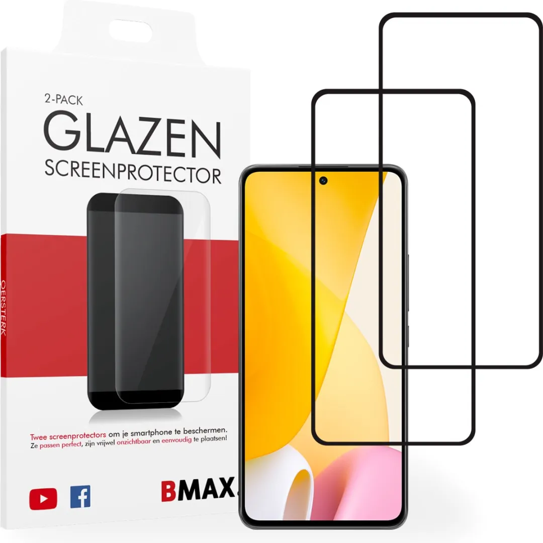BMAX Screenprotector Xiaomi 12 Lite 2 Stuks