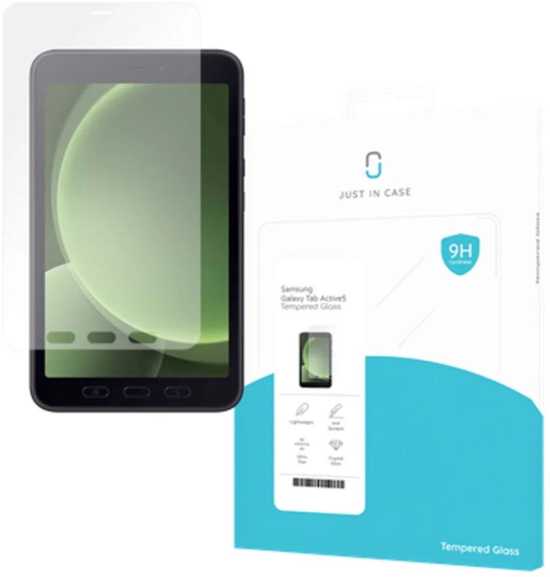 Just in Case Cazy Screenprotector Samsung Galaxy Tab Active5
