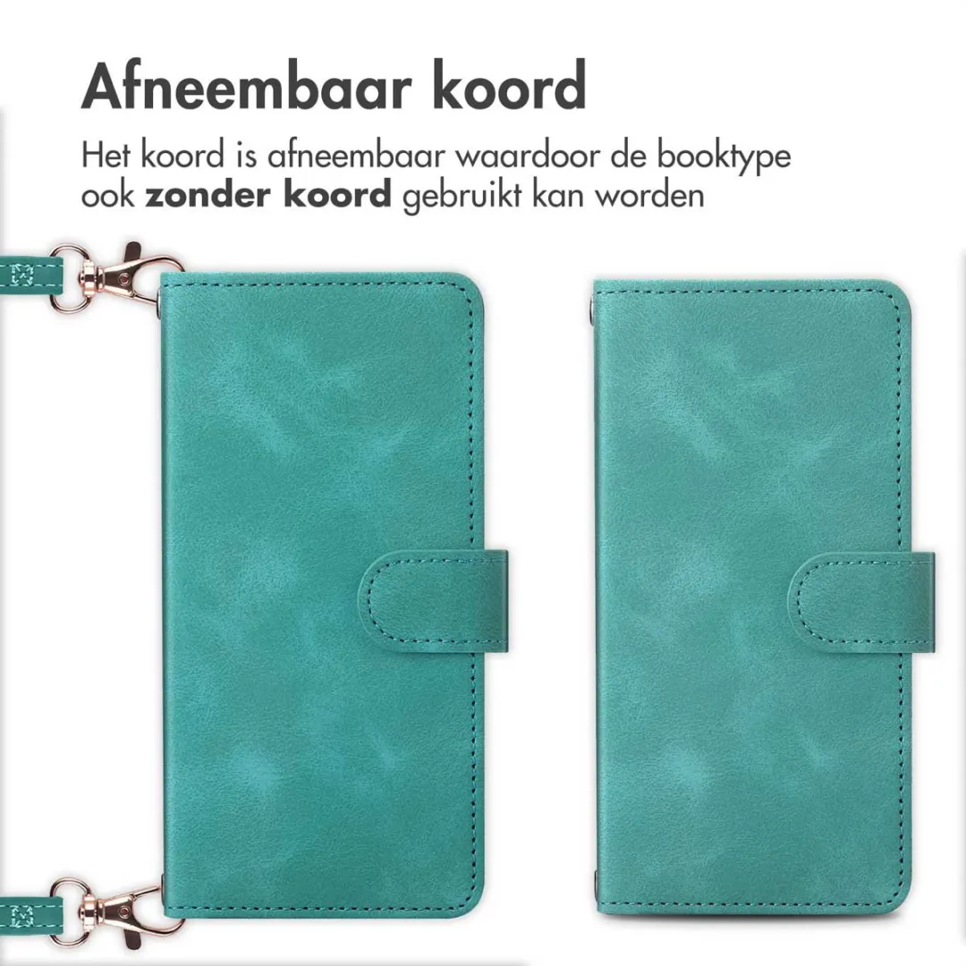 Imoshion Bookcase Hoesje Samsung Galaxy A34 5G - 3 Pasjes - Turquoise