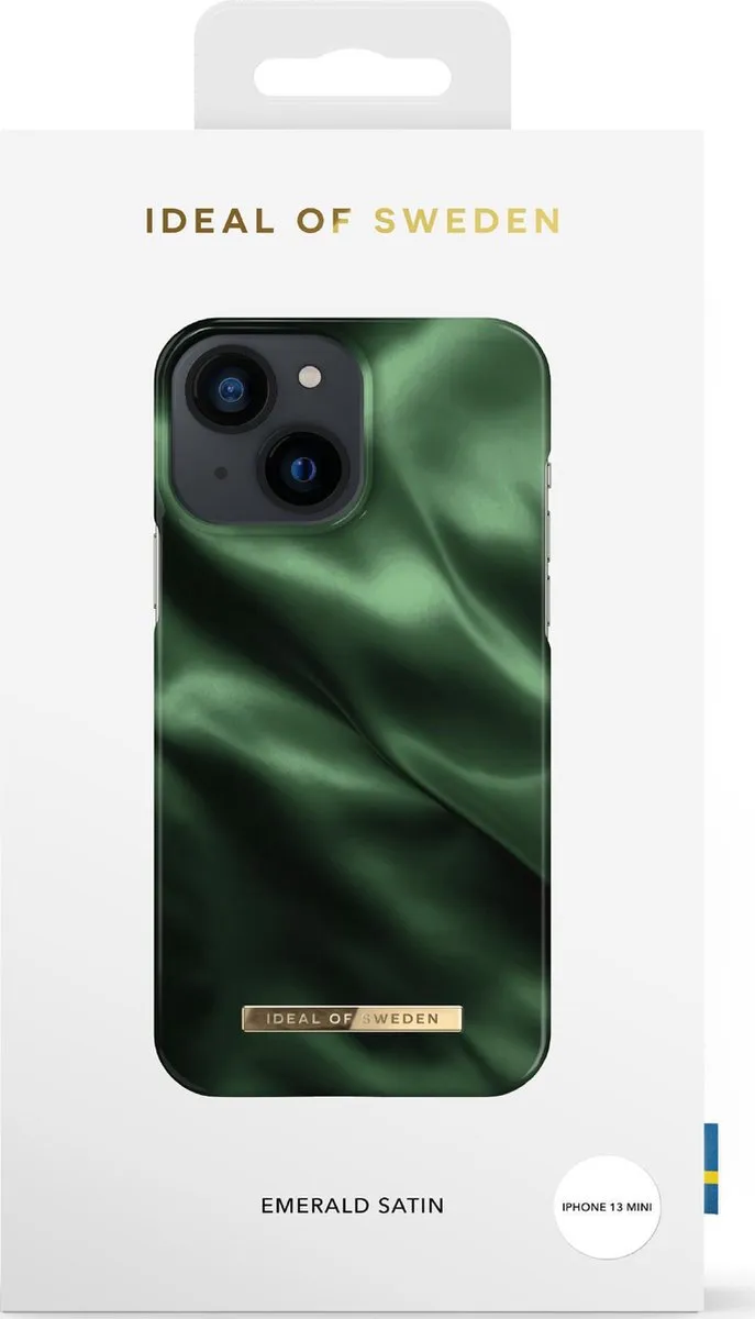 iDeal of Sweden iPhone 13 Mini Hoesje - Emerald Satin - IDFCAW19-I2154-154 - afbeelding 3 van 3