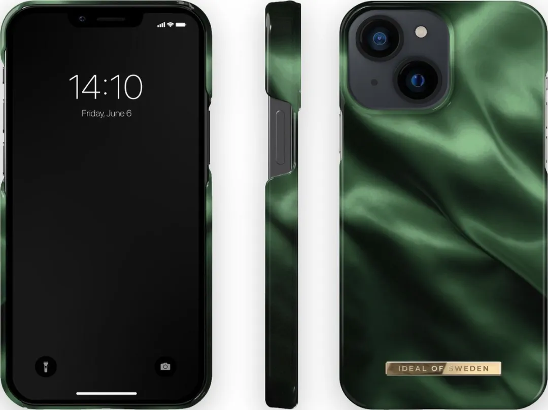 iDeal of Sweden iPhone 13 Mini Hoesje - Emerald Satin - IDFCAW19-I2154-154 - afbeelding 2 van 3