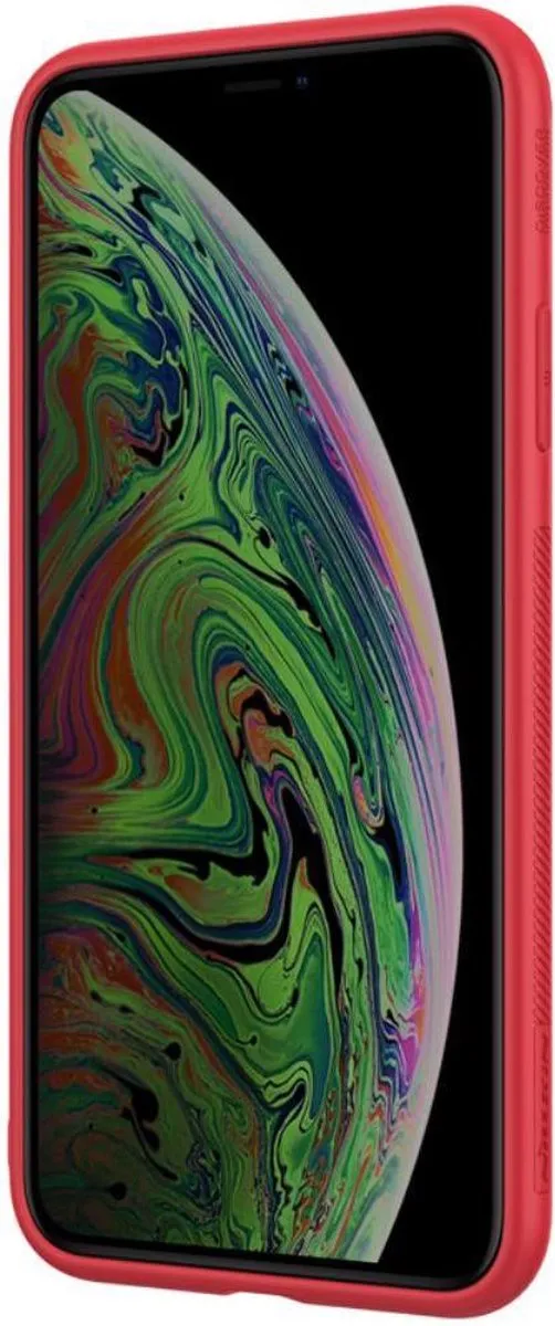 Nillkin Textured Hybride iPhone 11 Pro Hoesje - Rood - afbeelding 3 van 6