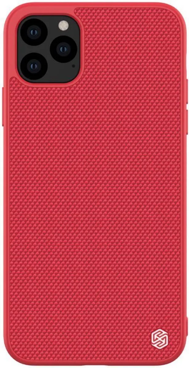 Nillkin Textured Hybride iPhone 11 Pro Hoesje - Rood - afbeelding 2 van 6
