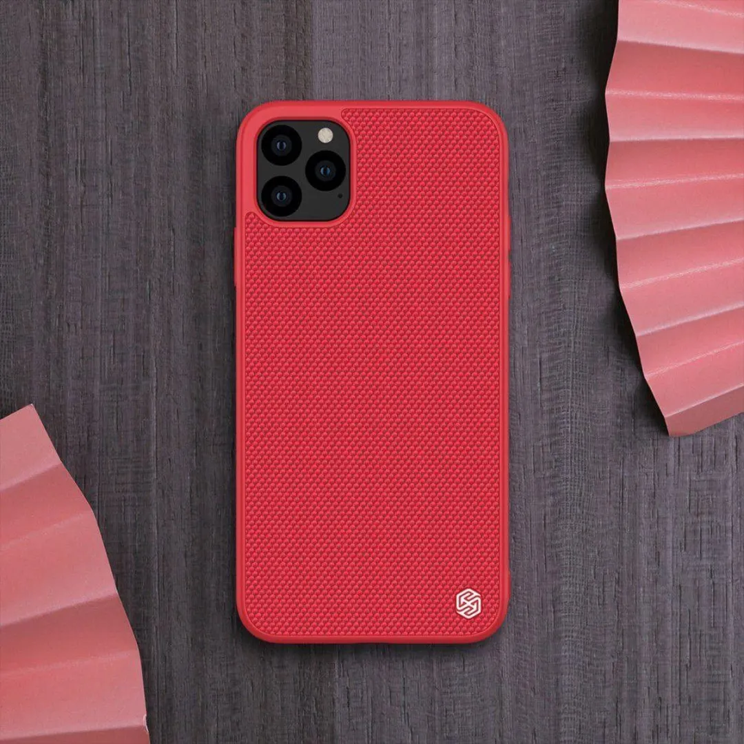 Nillkin Textured Hybride iPhone 11 Pro Hoesje - Rood - afbeelding 6 van 6