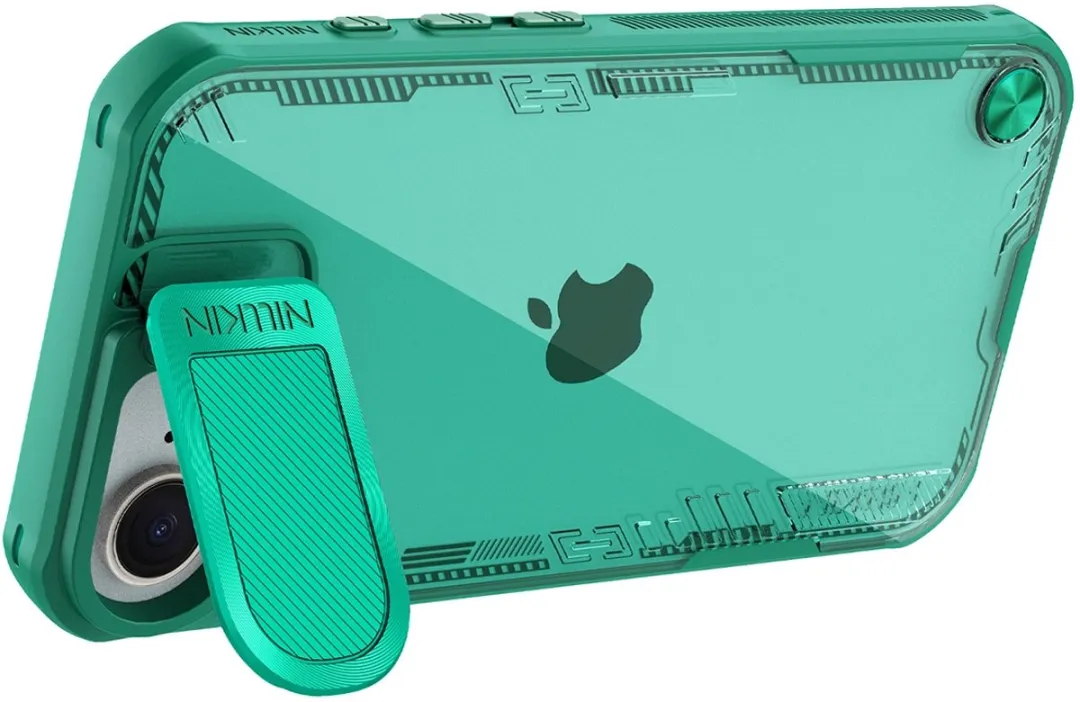 Nillkin Iceblade Prop Case iPhone 16E - Lensbescherming - Zwart - afbeelding 5 van 6