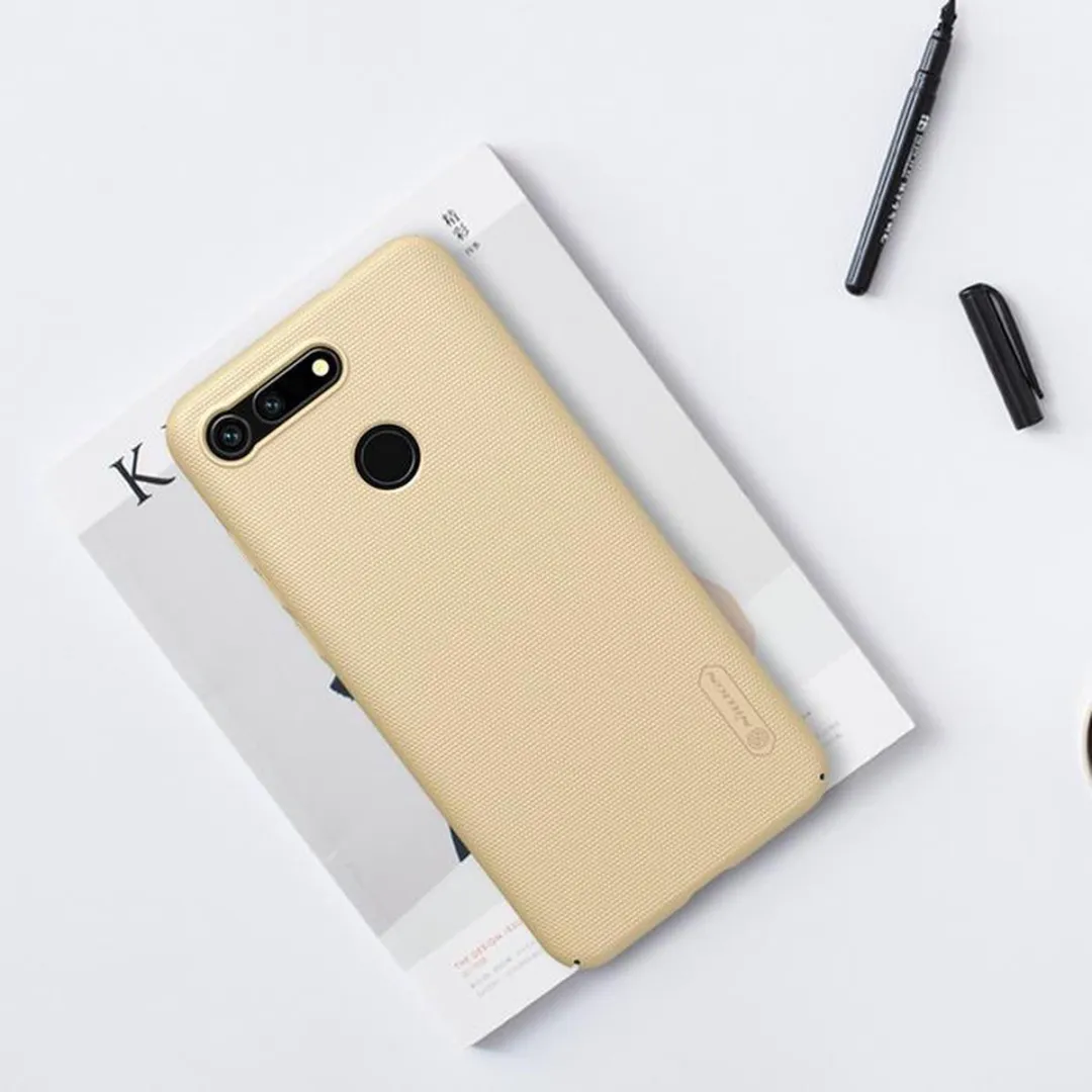 Nillkin Frosted Shield Hoesje Honor View 20 - Goud - afbeelding 4 van 4