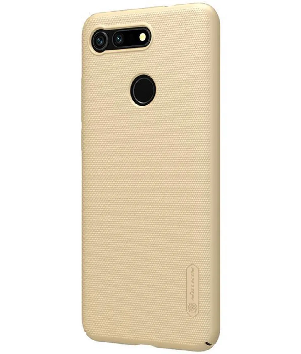 Nillkin Frosted Shield Hoesje Honor View 20 - Goud - afbeelding 3 van 4
