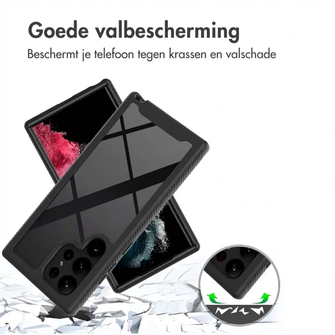 Imoshion Hoesje Samsung Galaxy S23 Ultra - 360° Beschermend - Zwart
