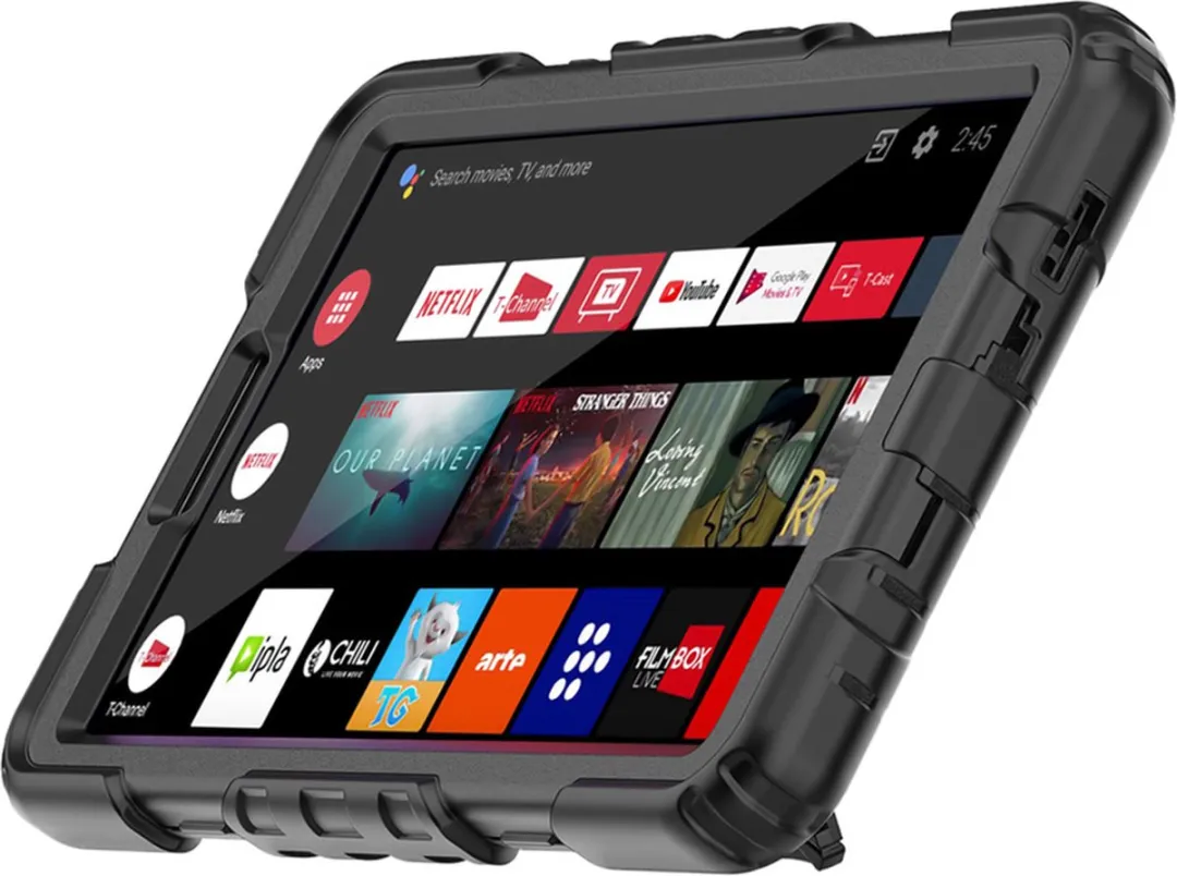 Just in Case Cazy Tablethoes Samsung Galaxy Tab A9 8.7" - Zwart - afbeelding 6 van 6
