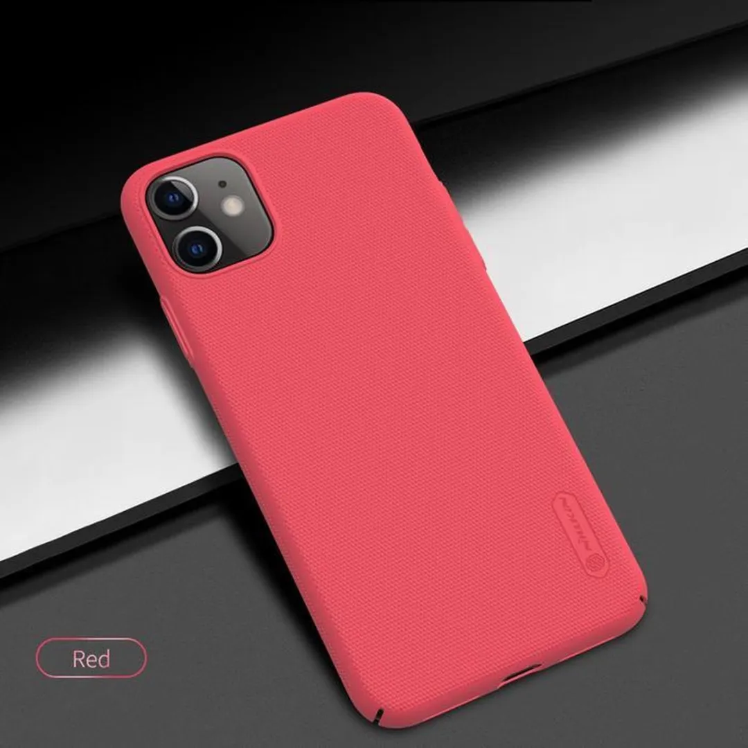 Nillkin Frosted Shield Hoesje iPhone 11 - Rood - afbeelding 5 van 5