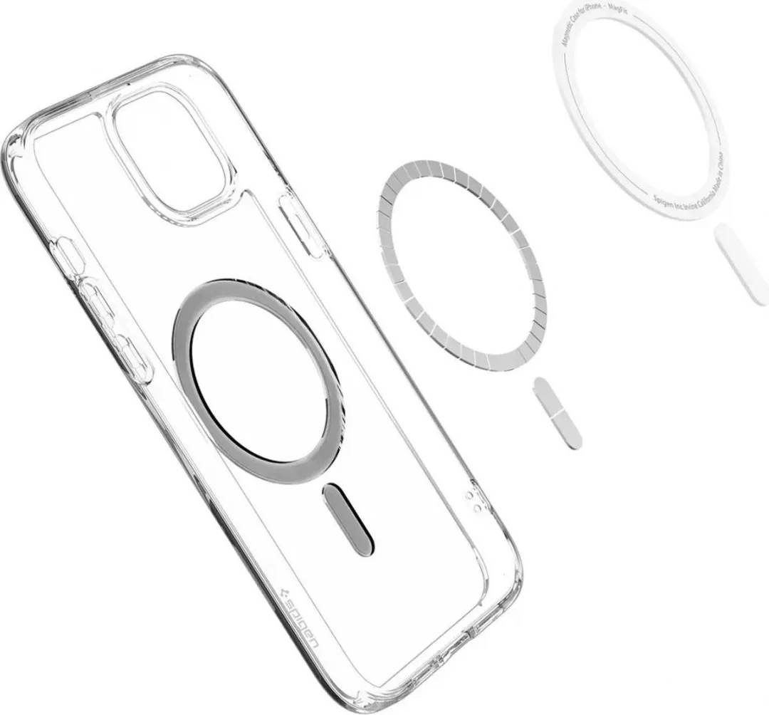 Spigen Ultra Hybrid Magfit ACS06661 Hoesje - iPhone 15 Plus - Zwart