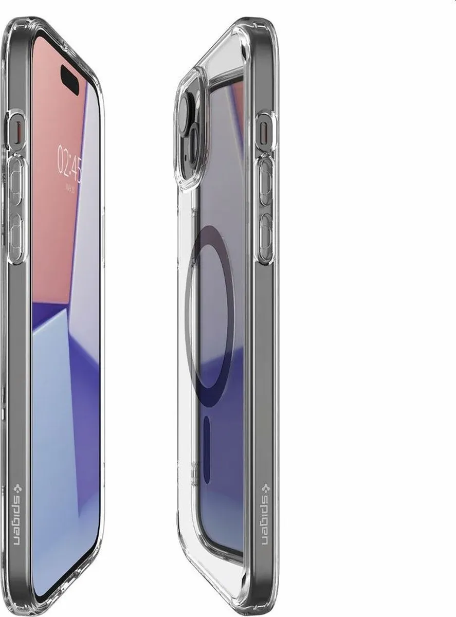 Spigen Ultra Hybrid Magfit ACS06661 Hoesje - iPhone 15 Plus - Zwart