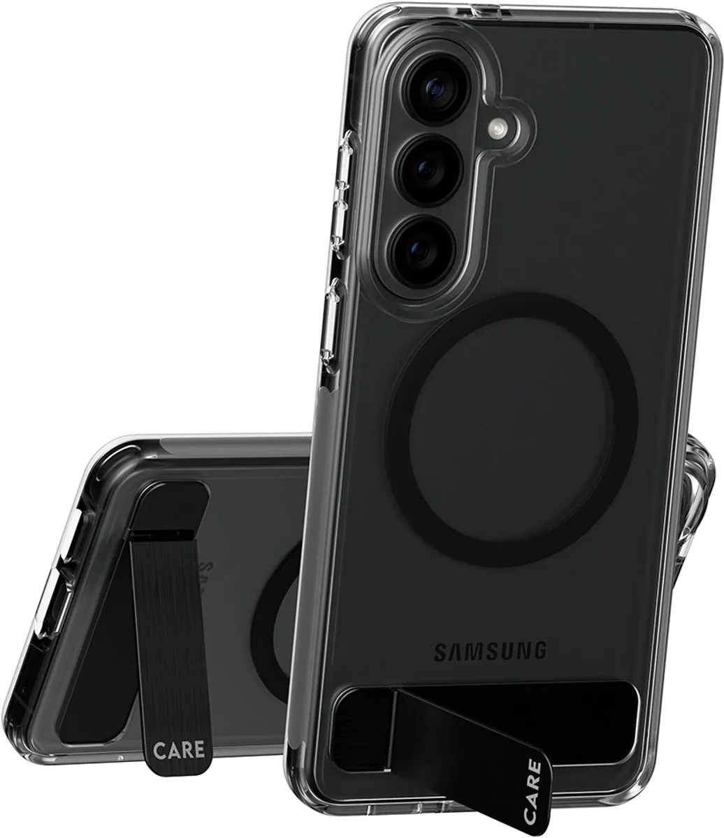 PanzerGlass CARE Samsung Galaxy S26+ Hoes - Transparant - Kickstand & Qi