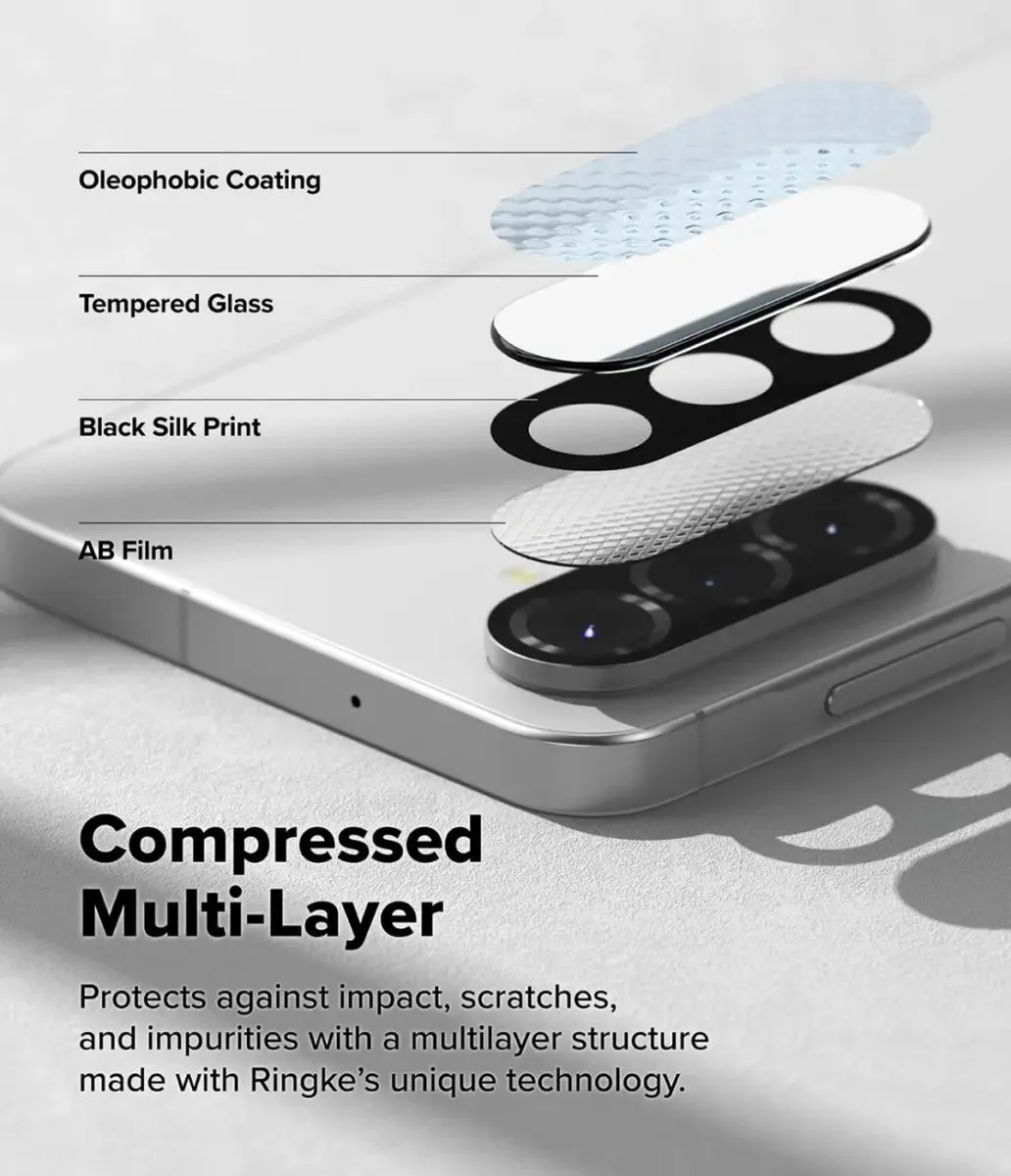 Ringke Full Cover Glas Samsung Galaxy A56 - 2 Stuks