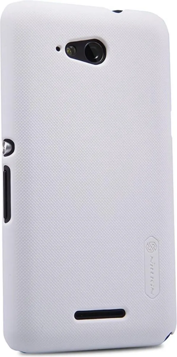 Nillkin Sony Xperia E4g Frosted Shield Hoesje - Wit - afbeelding 3 van 5