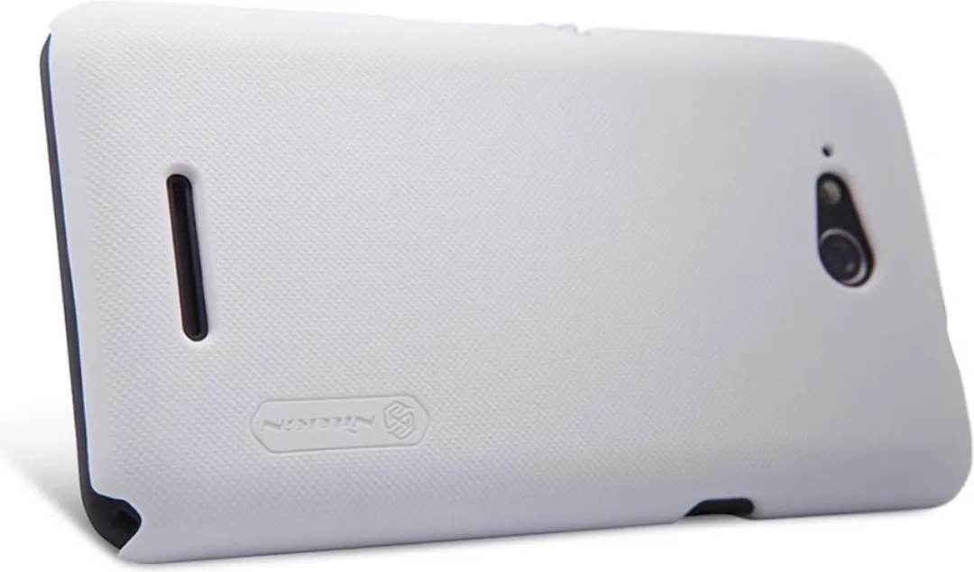 Nillkin Sony Xperia E4g Frosted Shield Hoesje - Wit - afbeelding 4 van 5