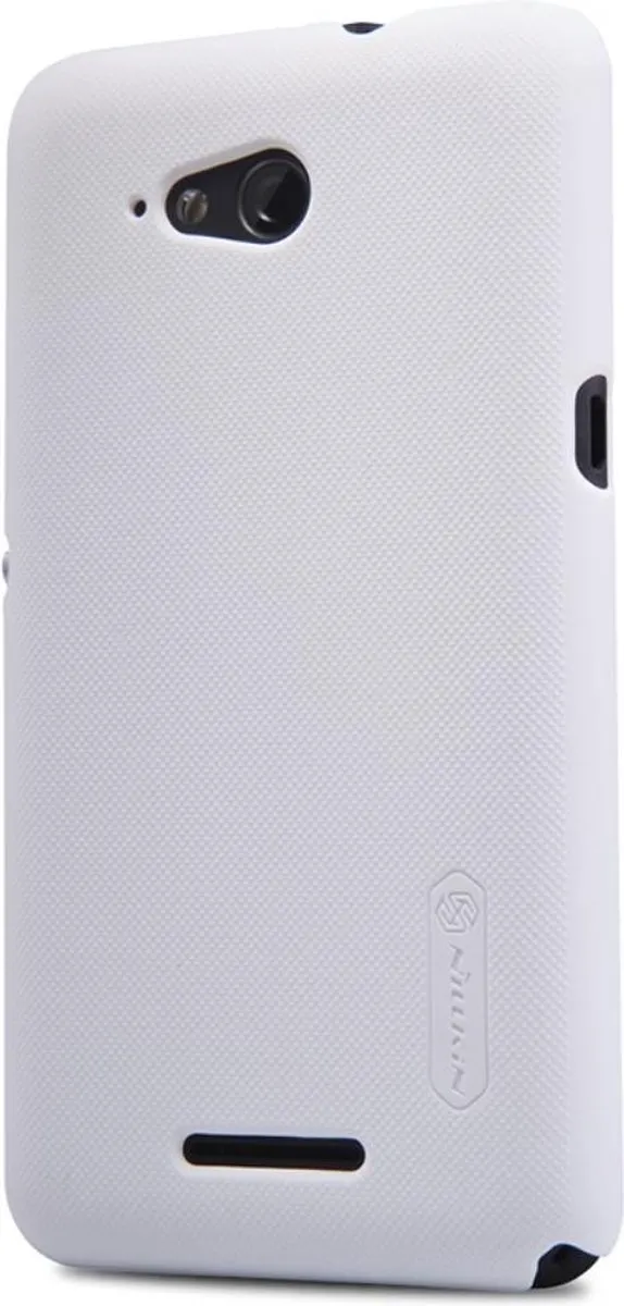 Nillkin Sony Xperia E4g Frosted Shield Hoesje - Wit - afbeelding 2 van 5