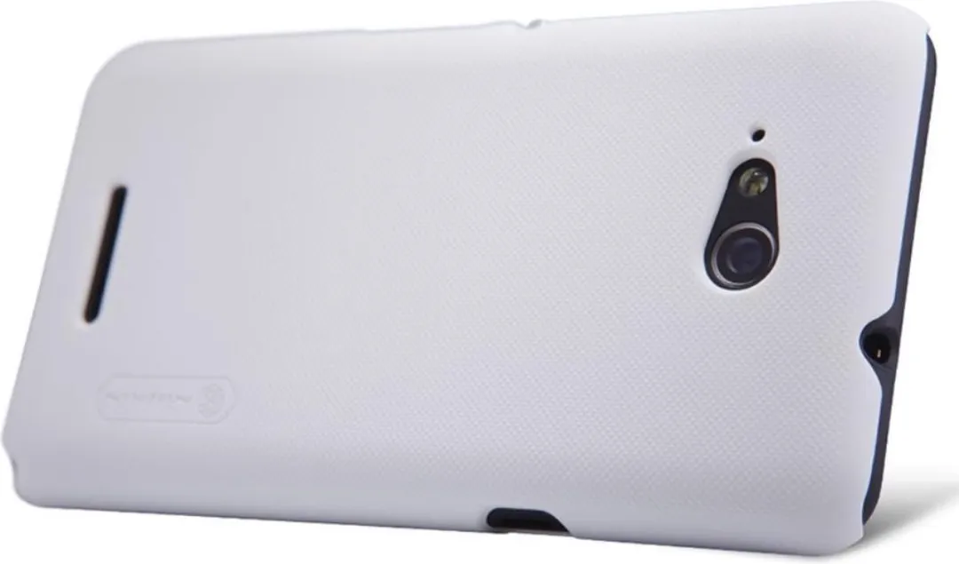 Nillkin Sony Xperia E4g Frosted Shield Hoesje - Wit - afbeelding 5 van 5