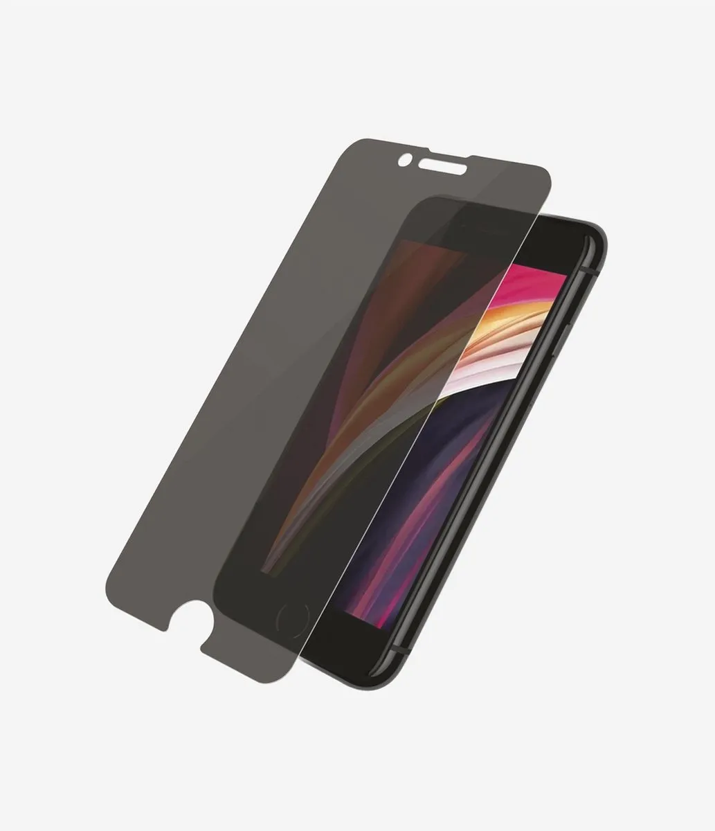 PanzerGlass P2684 Privacy Screenprotector - iPhone SE (2020)/8/7/6 - Zwart