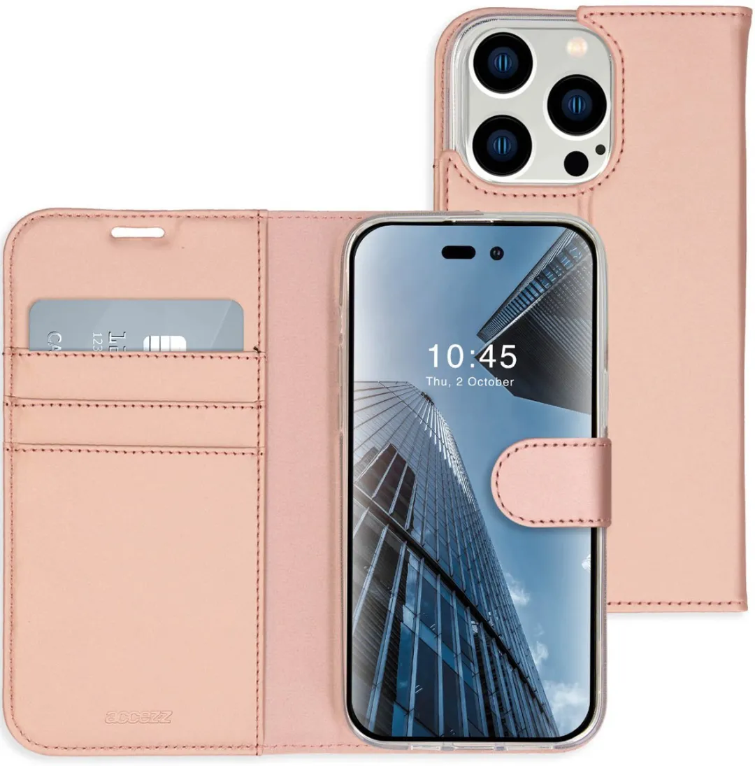 Accezz Hoesje iPhone 14 Pro Max Rosé Goud