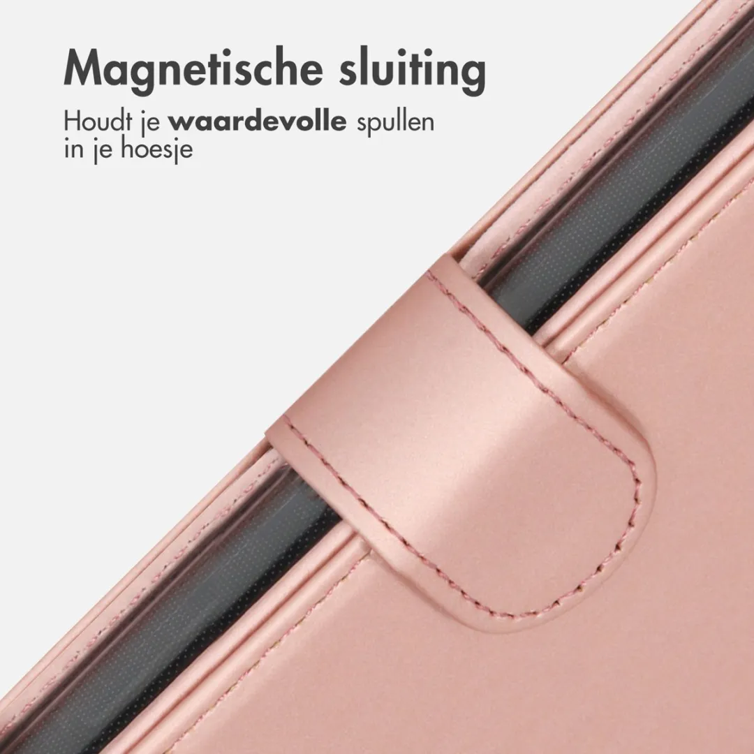 Accezz Hoesje iPhone 14 Pro Max Rosé Goud - 3 Pasjes