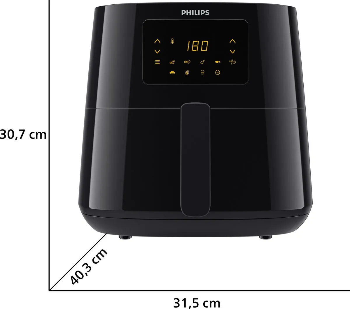 Philips Airfryer Essential 3000 HD9270/96 - 6,2L - Blauw