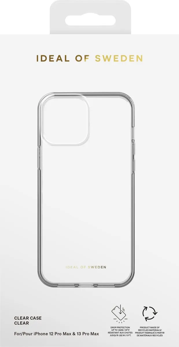 iDeal of Sweden iPhone 13/12 Pro Max Hoesje - Transparant