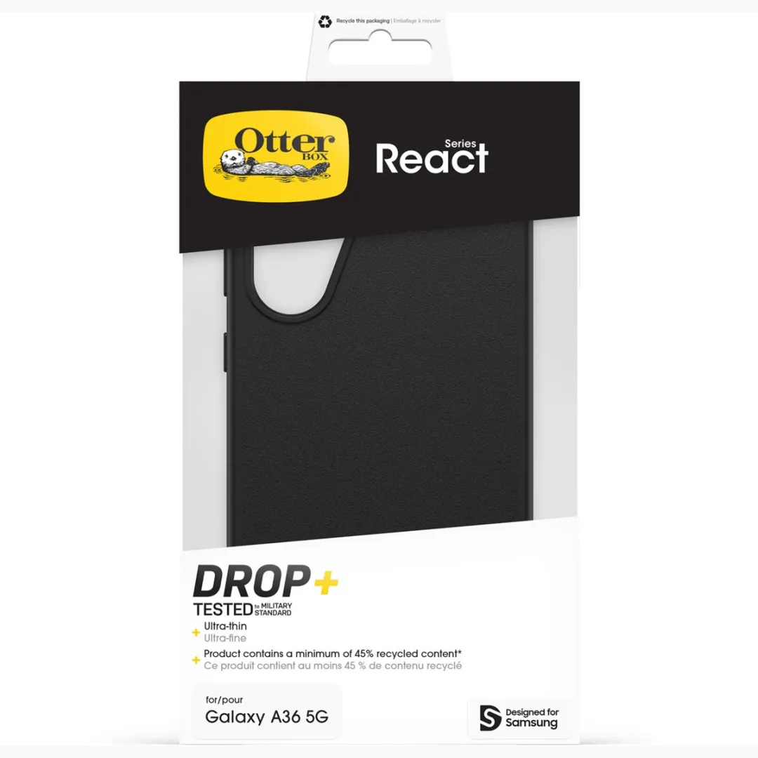 OtterBox React Case Samsung Galaxy A36 77-97780 - Zwart
