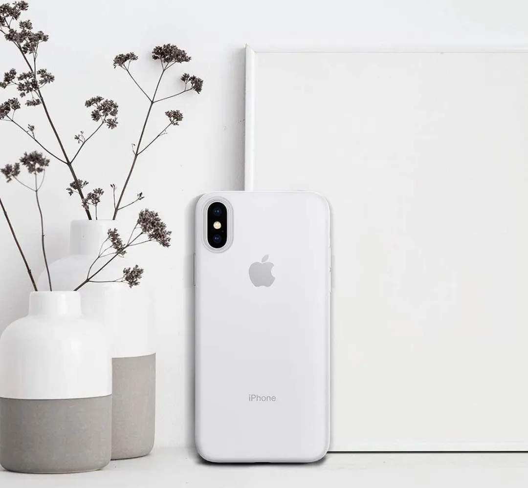 Spigen Air Skin Hoesje iPhone XS Max - Transparant 065CS24829
