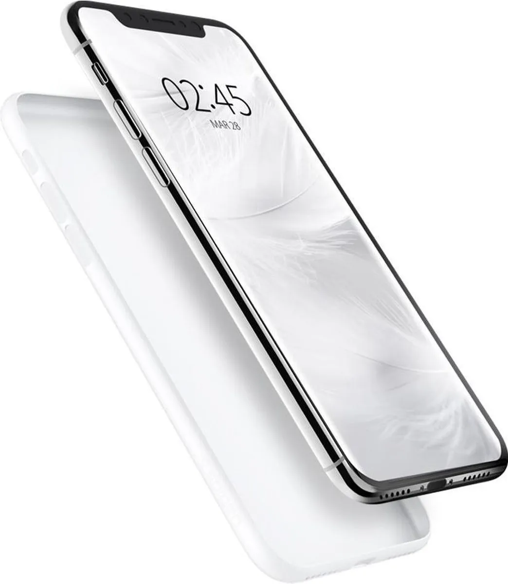 Spigen Air Skin Hoesje iPhone XS Max - Transparant 065CS24829 - afbeelding 6 van 6