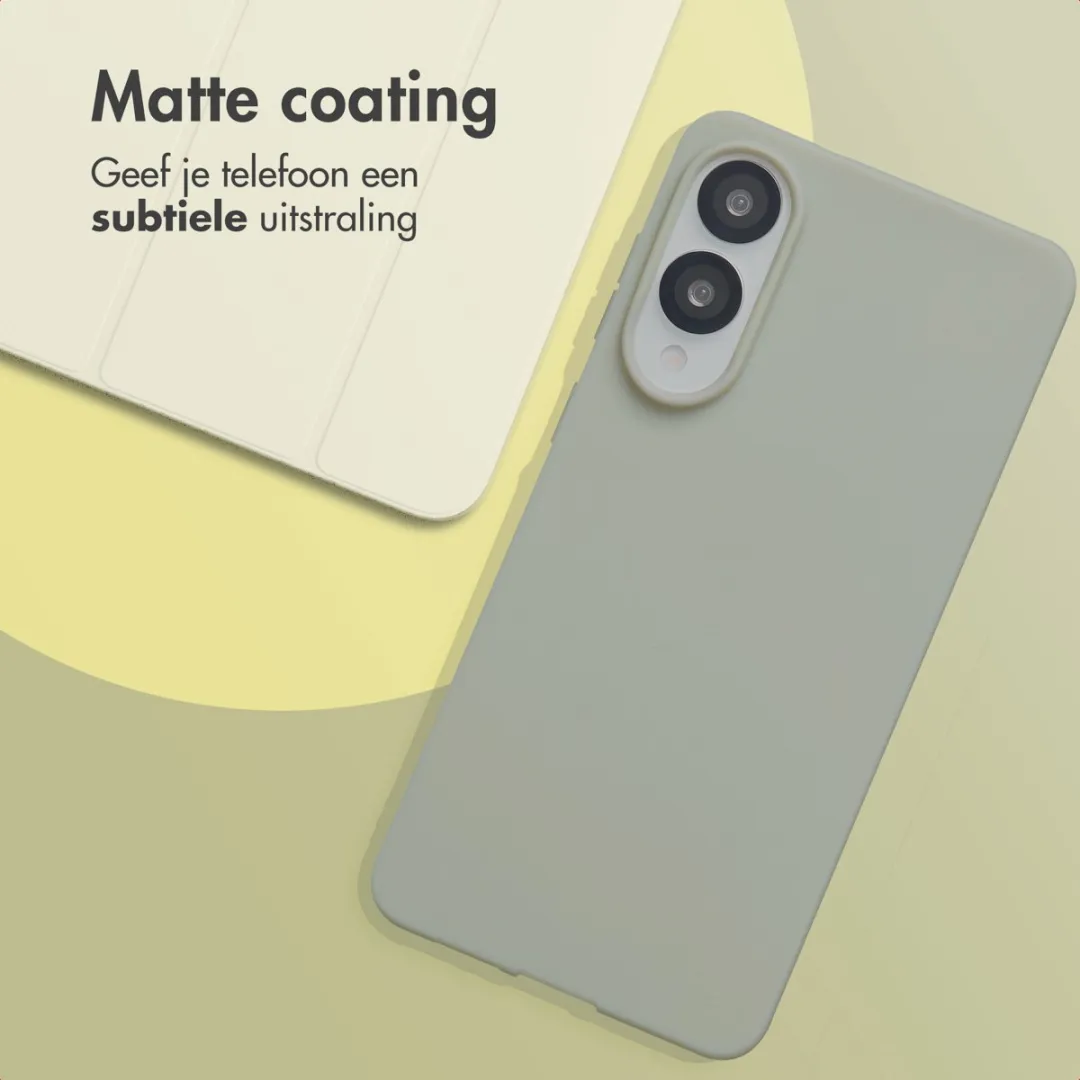 Imoshion Hoesje Samsung Galaxy S25 Edge - Grijs