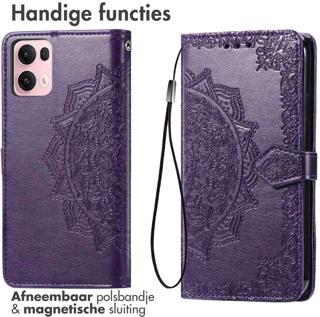 Imoshion Hoesje Oppo Reno 13 Pro - 3 Pasjes - Paars