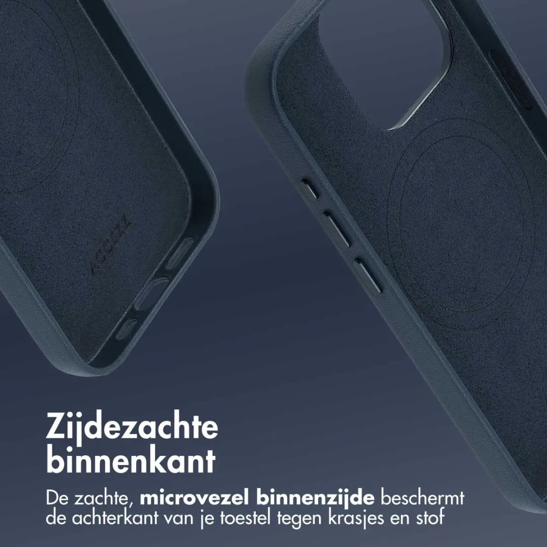 Accezz Hoesje iPhone 15 Pro Nightfall Blue - 2 Pasjes