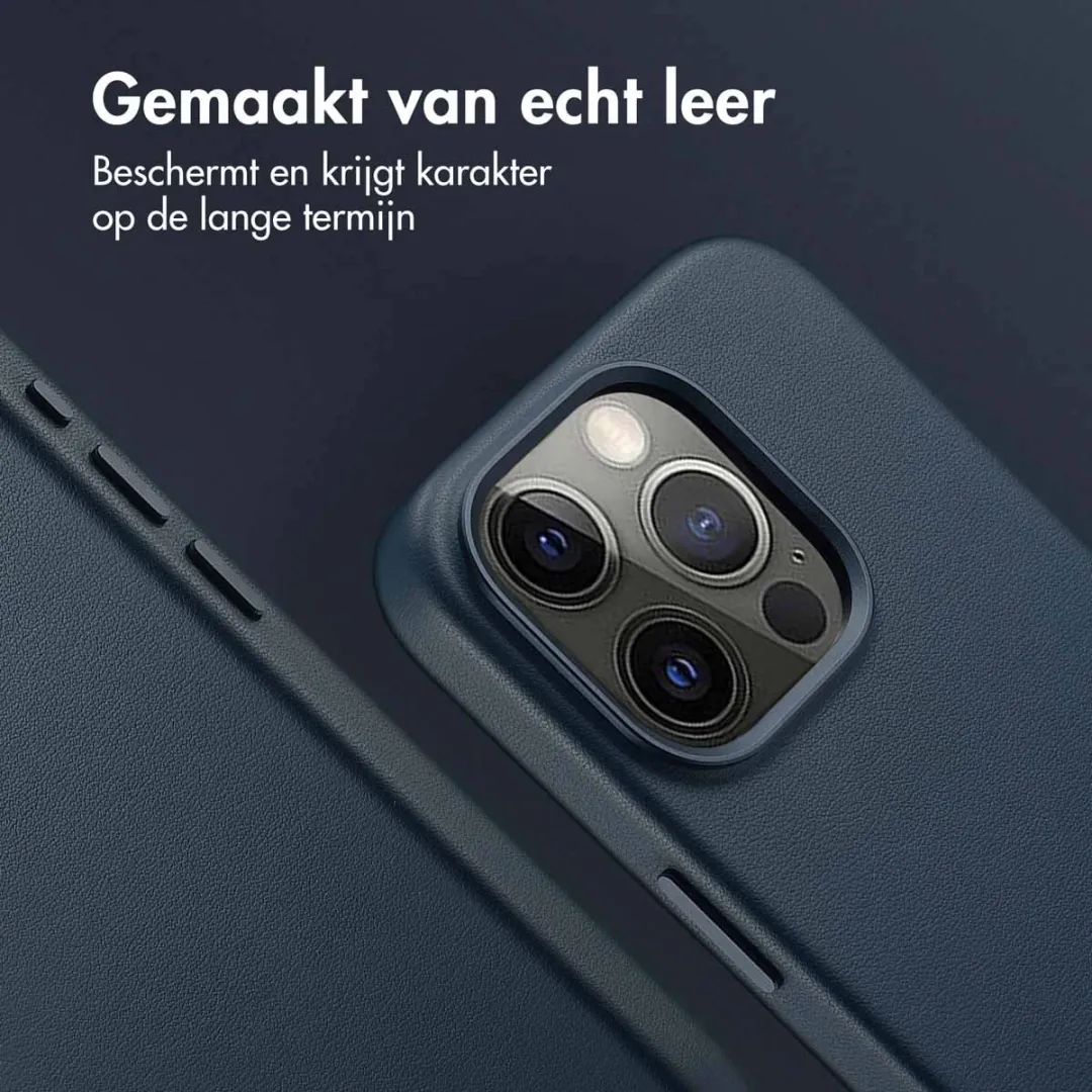 Accezz Hoesje iPhone 15 Pro Nightfall Blue - 2 Pasjes