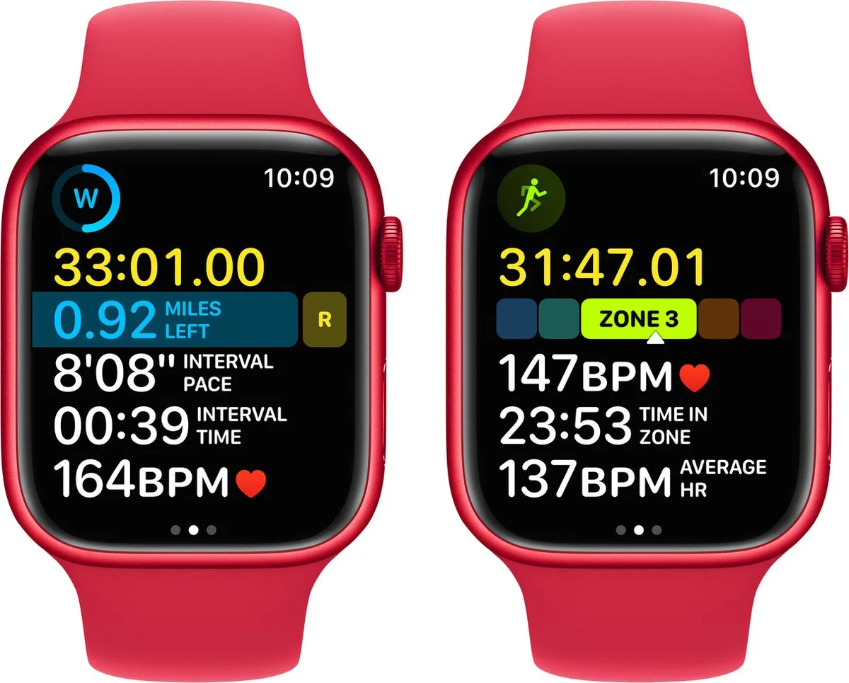 Apple Watch Series 8 45mm - Rood