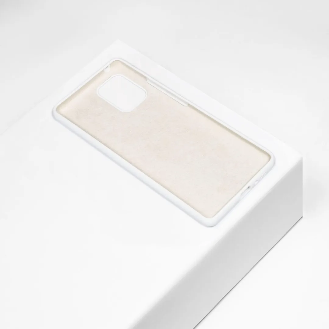 BMAX BMAX61321 Siliconen Hoesje - Samsung Galaxy S10 Lite - Wit