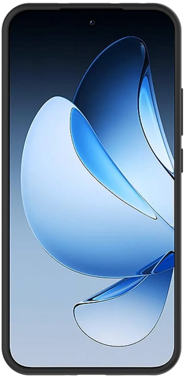 Just in Case Cazy Oppo Reno13 Hoesje Siliconen - Zwart