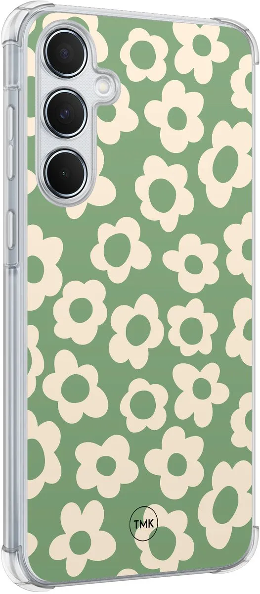 Casevibes Shockproof Hoesje Samsung Galaxy A55 - Groen - S/A55/S/028