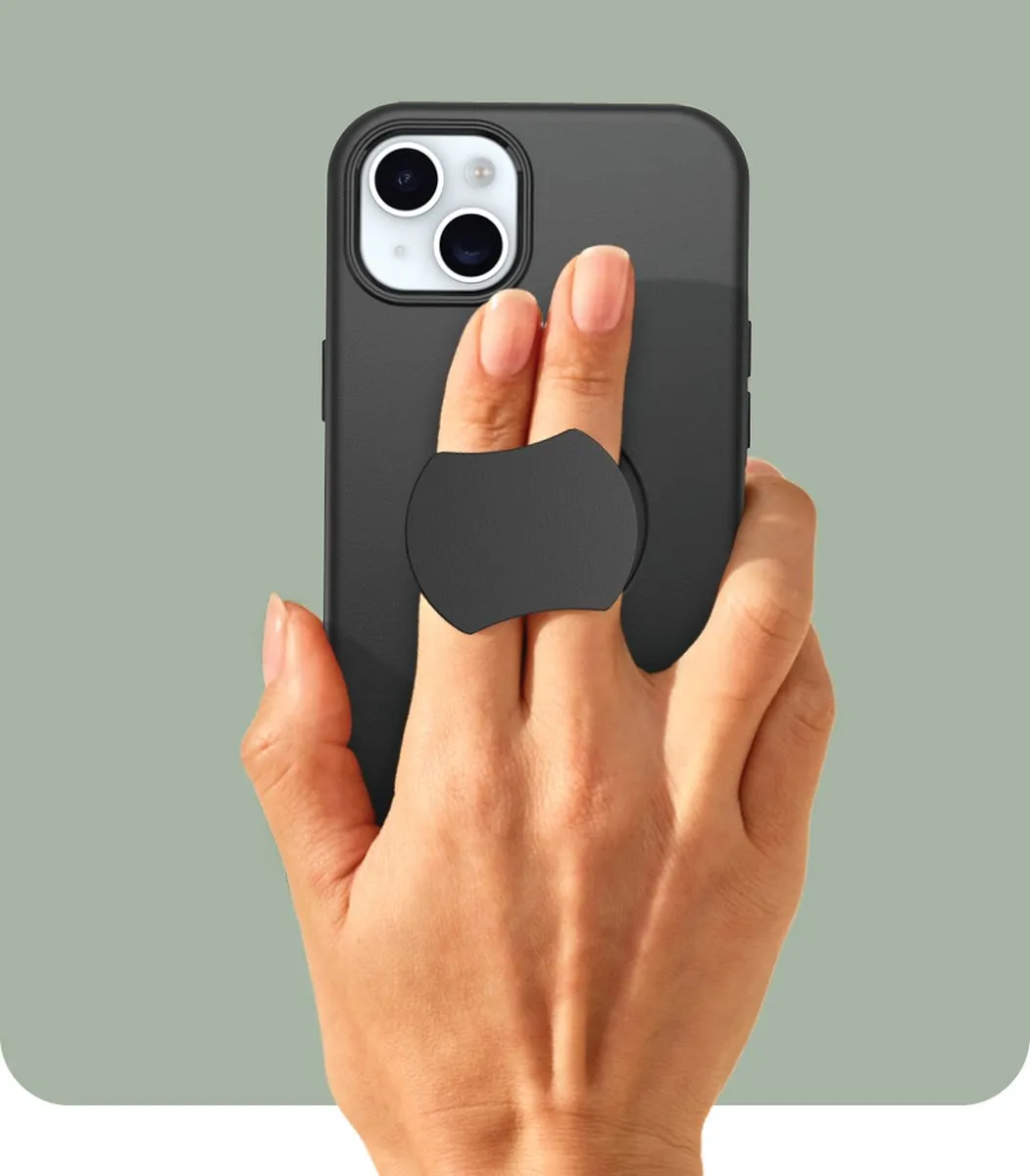 OtterBox OtterGrip Hoesje 77-93152 - iPhone 15 Plus - Zwart