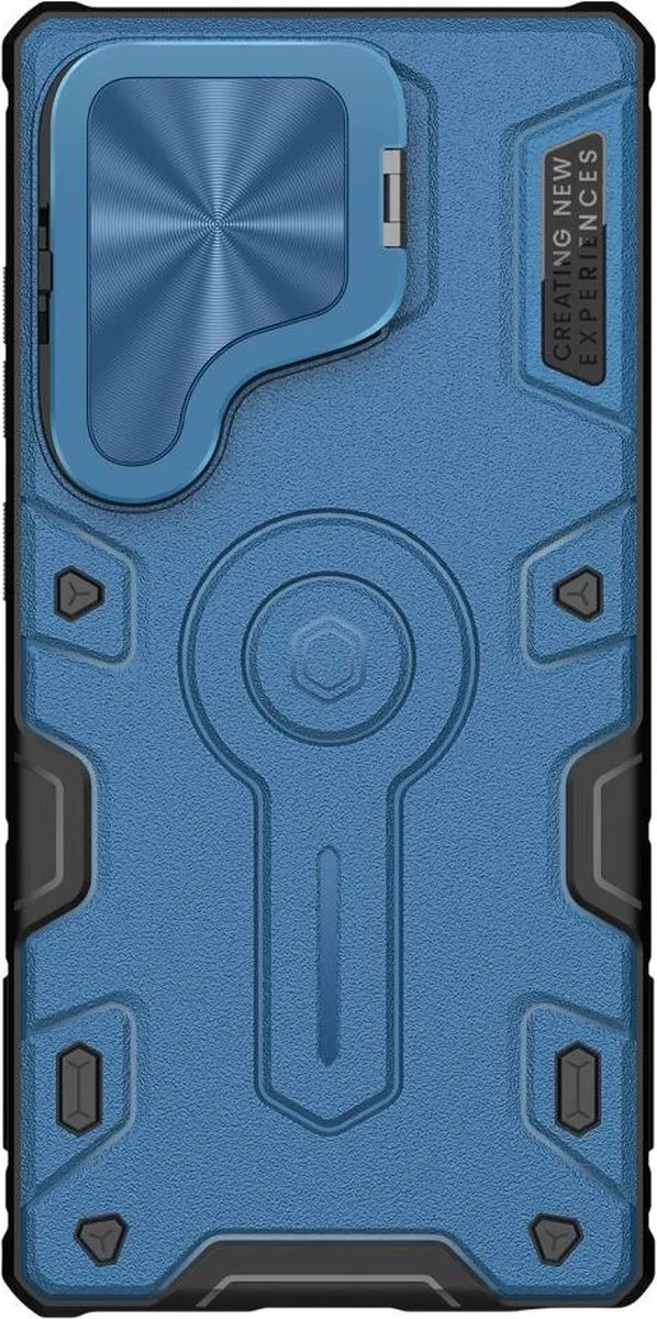 Nillkin CamShield Armor Prop Magnetic Hoesje - Samsung Galaxy S25 Ultra - Blauw