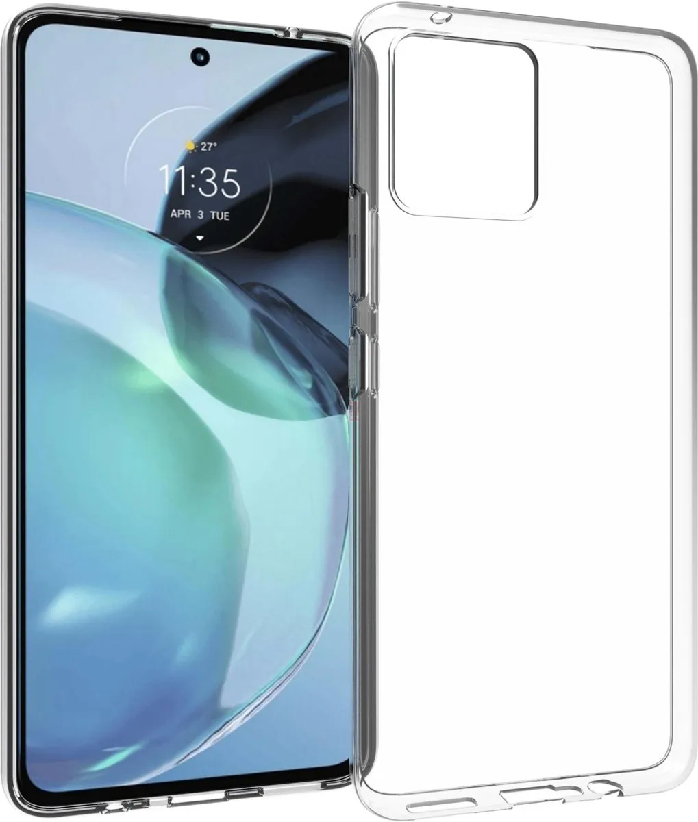 Accezz Hoesje Motorola Moto G72 - Transparant