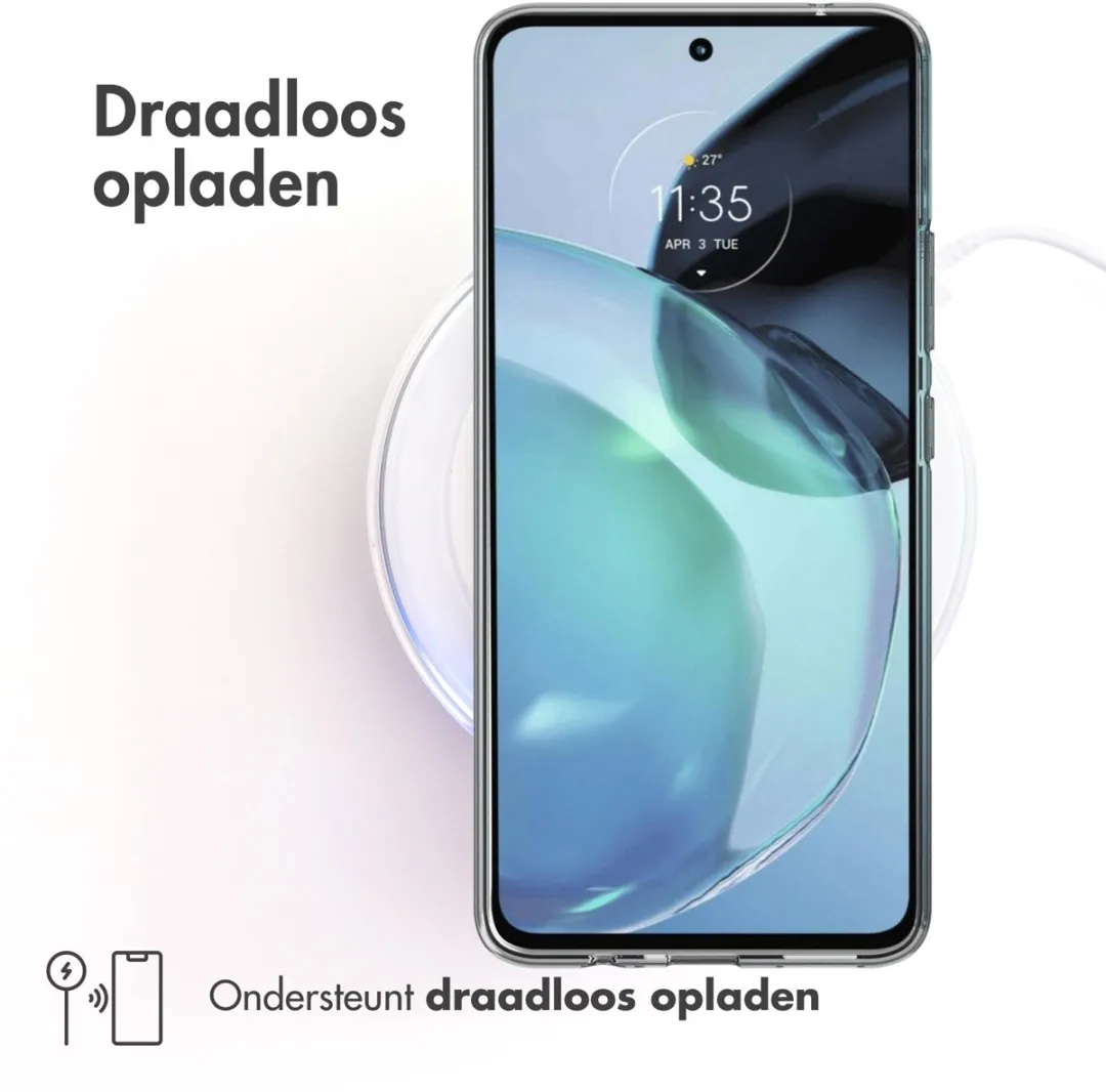 Accezz Hoesje Motorola Moto G72 - Transparant