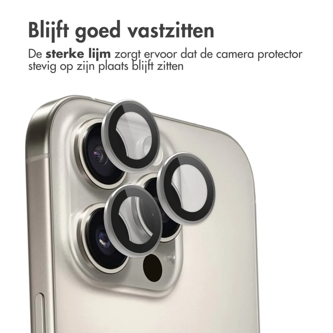 Imoshion Camera Lens Protector SH00080340 - 2 Stuks - iPhone 16 Pro Max/Pro