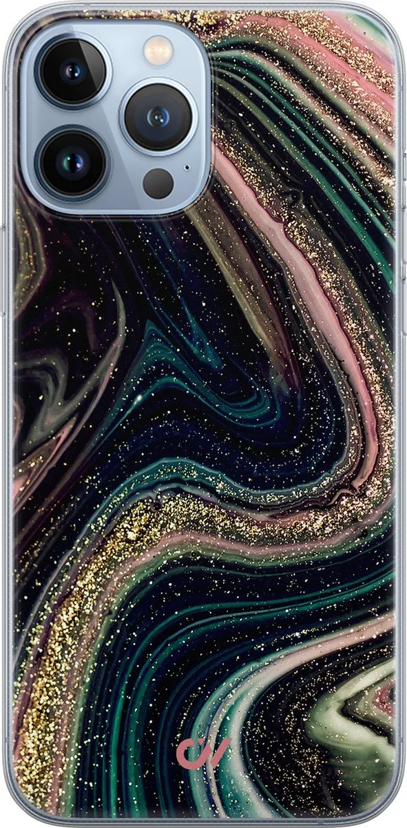 Casevibes iPhone 13 Pro Max Hoesje Marble Twilight