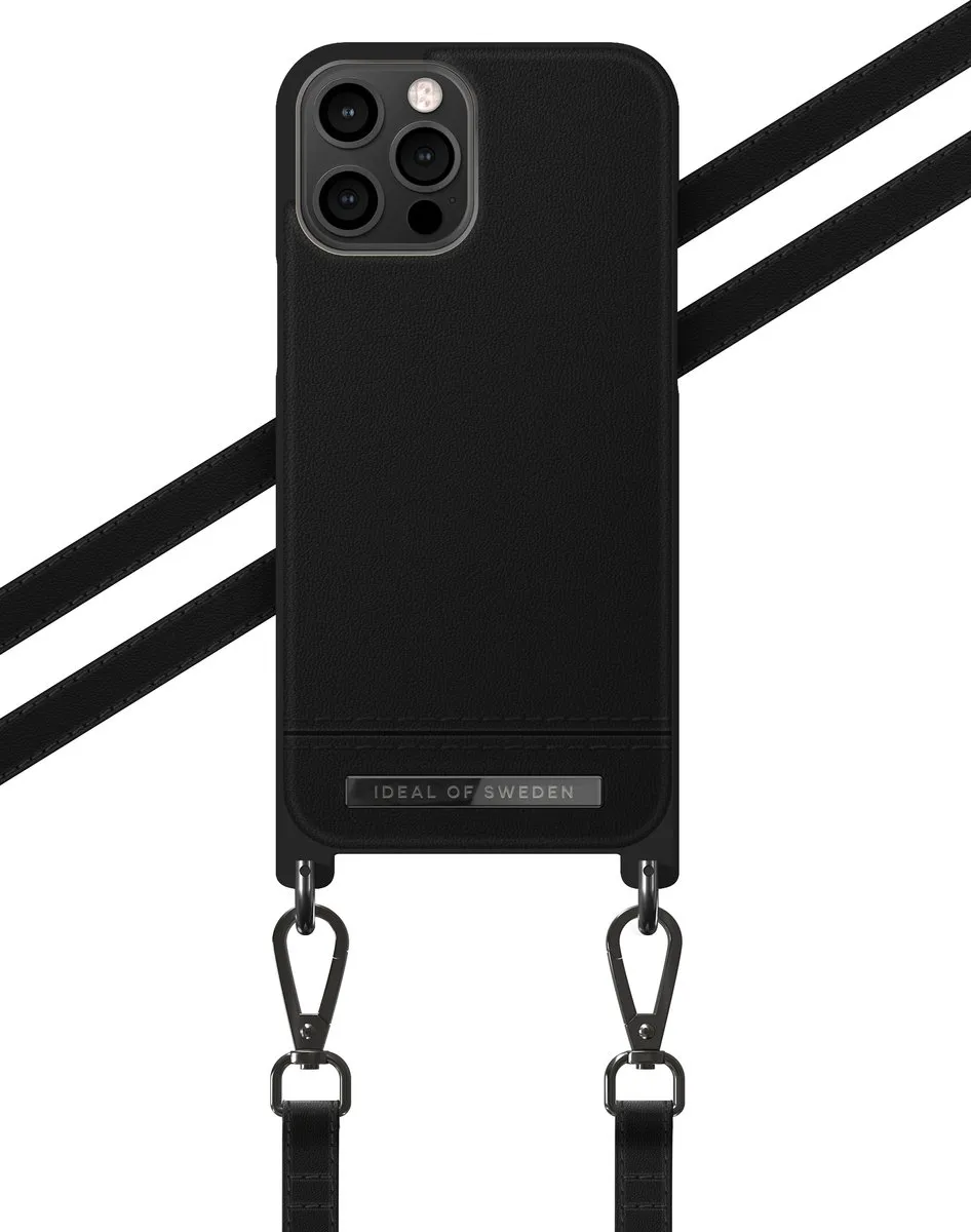 iDeal of Sweden iPhone 12 Pro Max Necklace Case - Onyx Black - IDNCSS21-I2067-292 - afbeelding 4 van 6