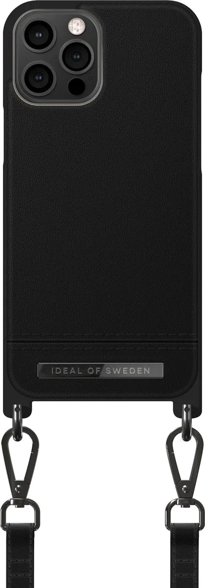iDeal of Sweden iPhone 12 Pro Max Necklace Case - Onyx Black - IDNCSS21-I2067-292 - afbeelding 2 van 6