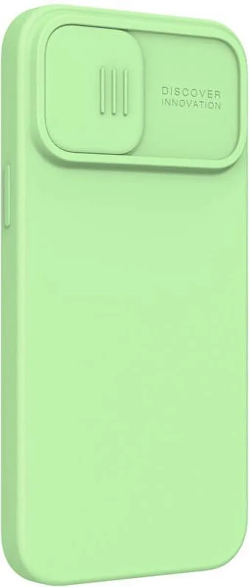 Nillkin CamShield Siliconen Hoesje iPhone 13 Pro Max - Groen - afbeelding 2 van 5