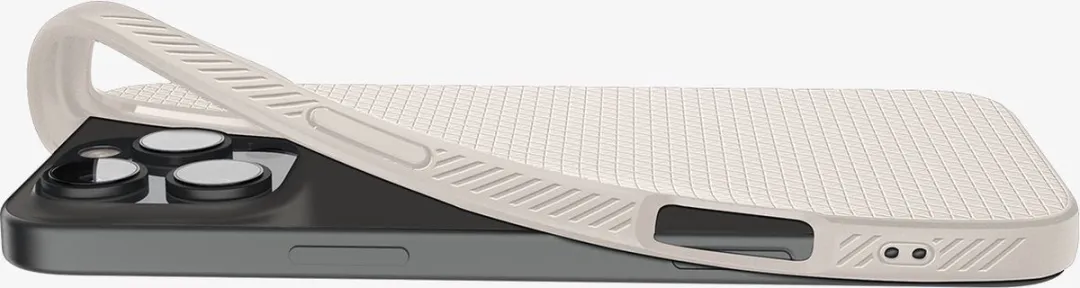 Spigen Liquid Air Hoesje iPhone 16 Pro Max - Grijs - TPU