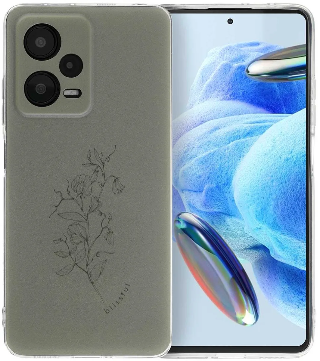 Imoshion Hoesje Xiaomi Redmi Note 12 Pro Floral Green