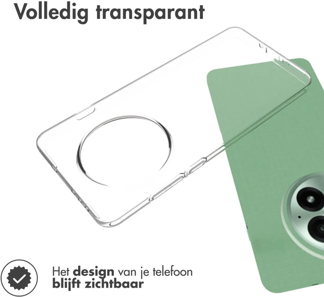 Accezz Hoesje OnePlus 13R - Transparant